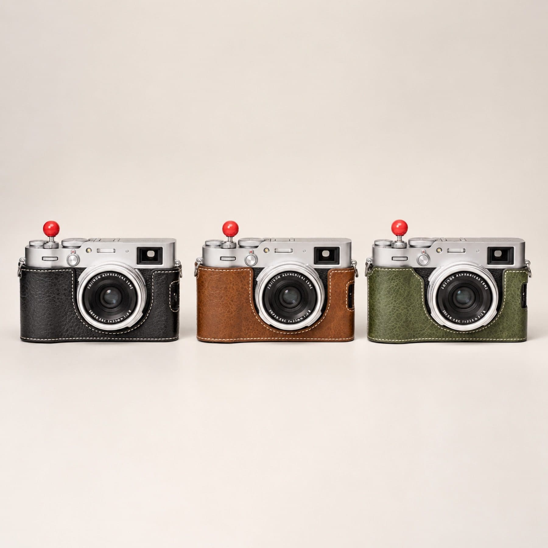 PU Leather Half Case for Fujifilm X100VI